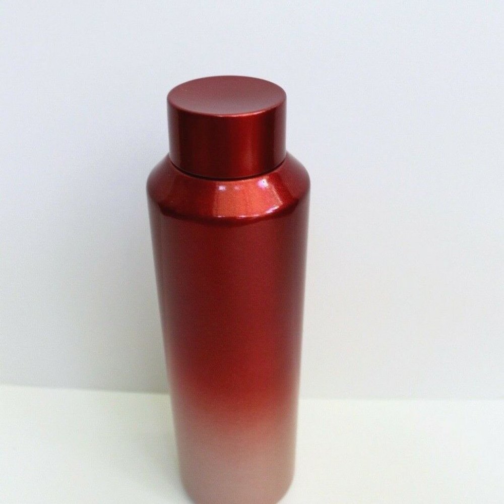 Starbucks Holiday 2019 Red Rose Gold Ombre Stainless Steel Water Bottle Tumbler